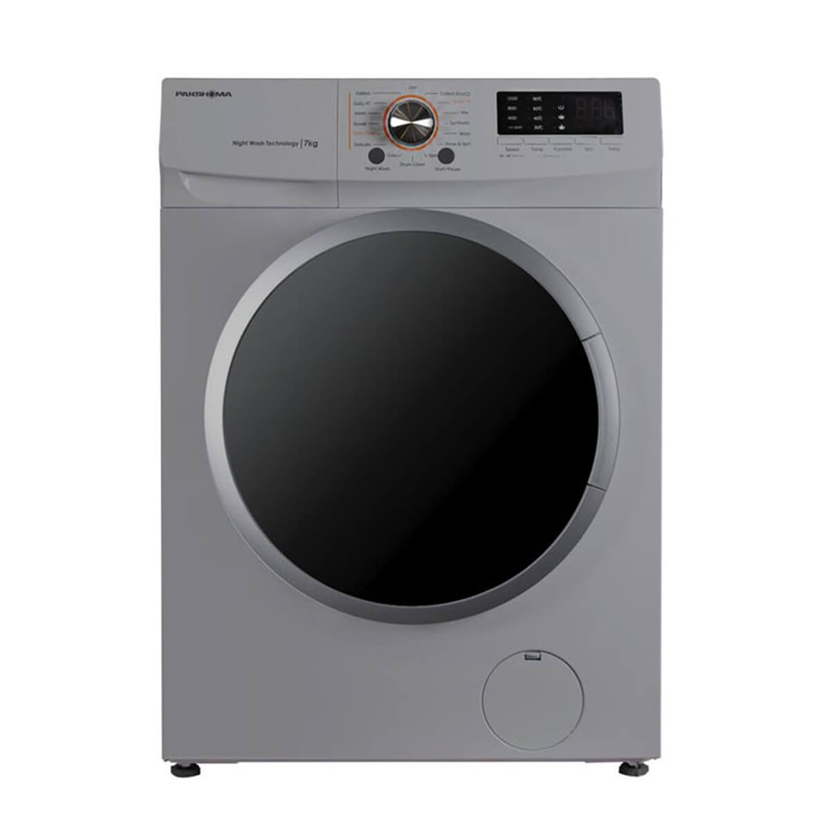 لباسشویی سری H پاکشوما مدل TFU-73200 با درب جدید کروم