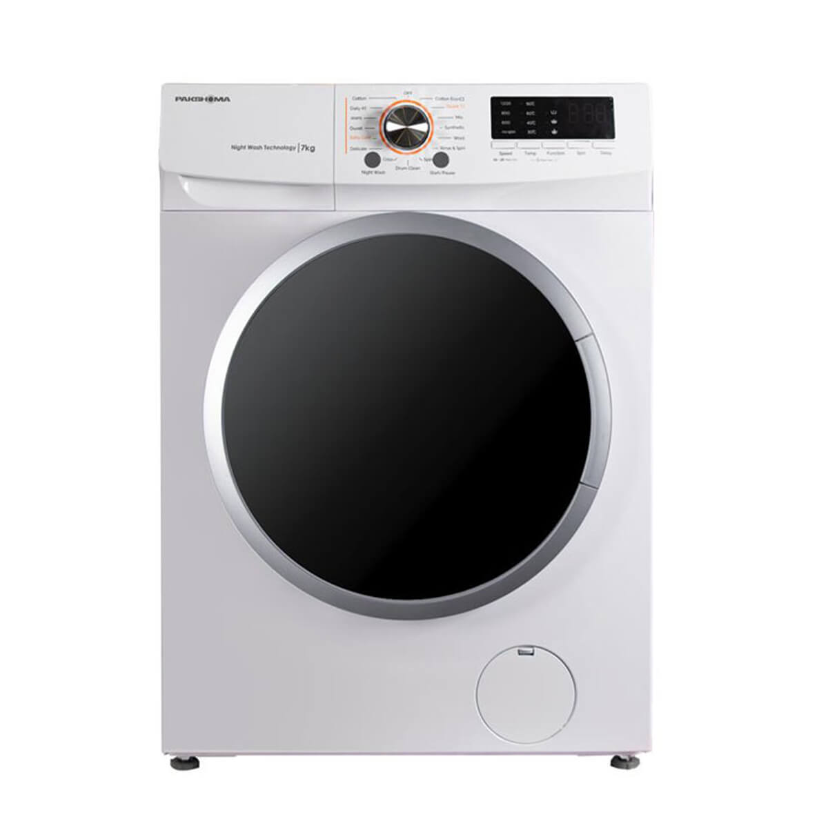 لباسشویی سری H پاکشوما مدل TFU-73200 با درب جدید کروم