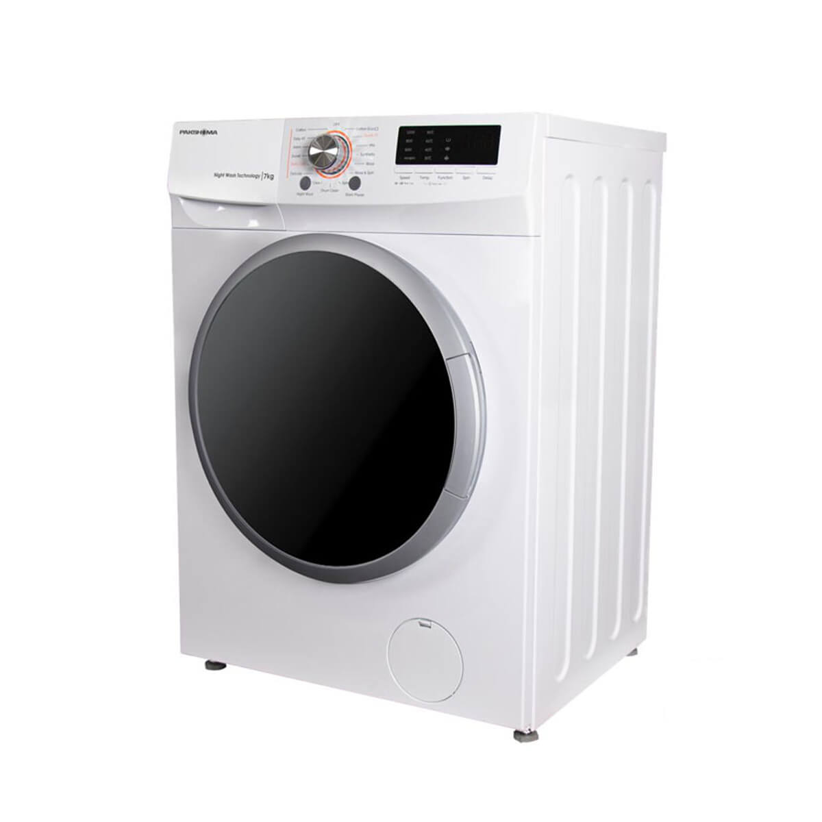 لباسشویی سری H پاکشوما مدل TFU-73200 با درب جدید کروم