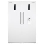 پیشنمایش یخچال و فریزر دو قلو پاکشوما مدل RTRA - RTFA 901 سری جدید Twin Peaks رنگ iw e2 ix n1