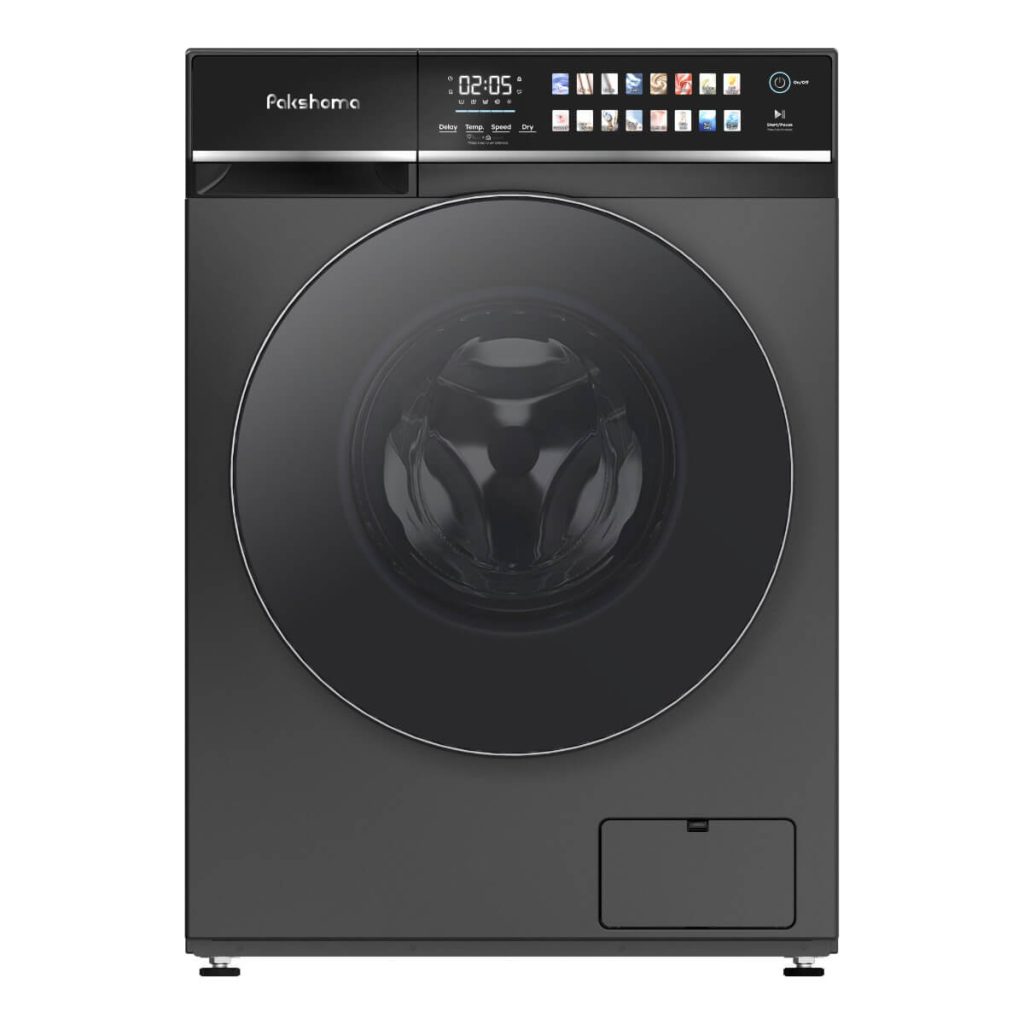 لباسشویی پاکشوما مدل X106 با ظرفیت 10 کیلوگرمی با موتور دایرکت درایو و خشک کن 100 درصد