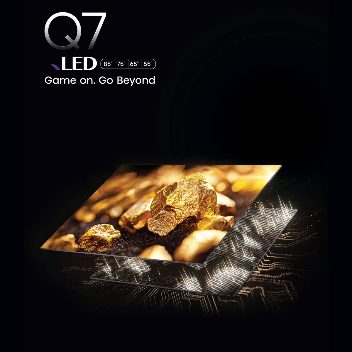 تلویزیون هوشمند QLED هایسنس سری Q7