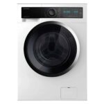 پیشنمایش ماشین لباسشویی دوو مدل LM-861 سفید با ظرفیت ۸ کیلوگرم و طراحی درب از جلو