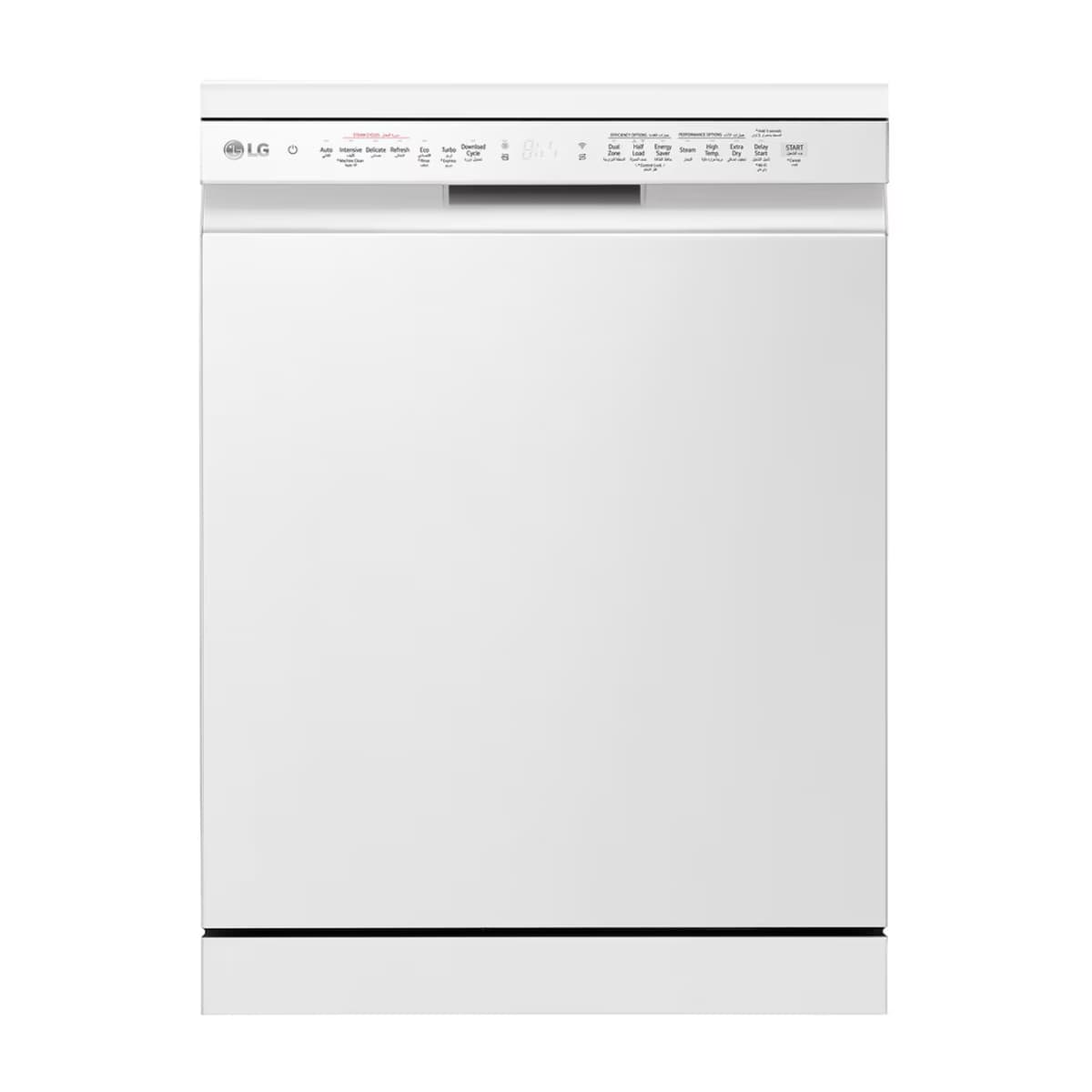 ظرفشویی الجی مدل DFC435FW با ظرفیت 14 نفره سری QuadWash و TrueSteam