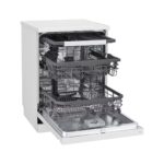 پیشنمایش ظرفشویی الجی مدل DFC435FW با ظرفیت 14 نفره سری QuadWash و TrueSteam