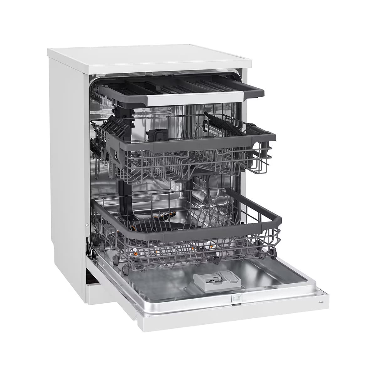 ظرفشویی الجی مدل DFC435FW با ظرفیت 14 نفره سری QuadWash و TrueSteam