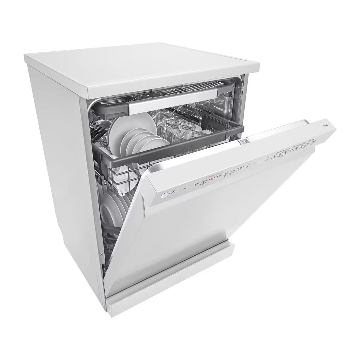 ظرفشویی الجی مدل DFC435FW با ظرفیت 14 نفره سری QuadWash و TrueSteam