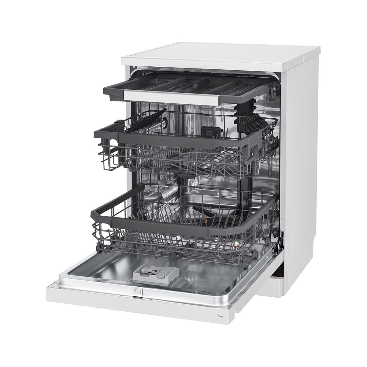 ظرفشویی الجی مدل DFC435FW با ظرفیت 14 نفره سری QuadWash و TrueSteam