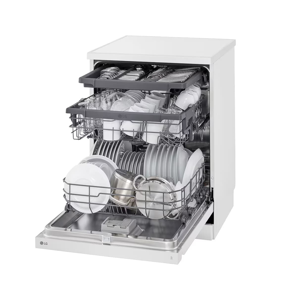 ظرفشویی الجی مدل DFC513FW با ظرفیت 14 نفره سری QuadWash