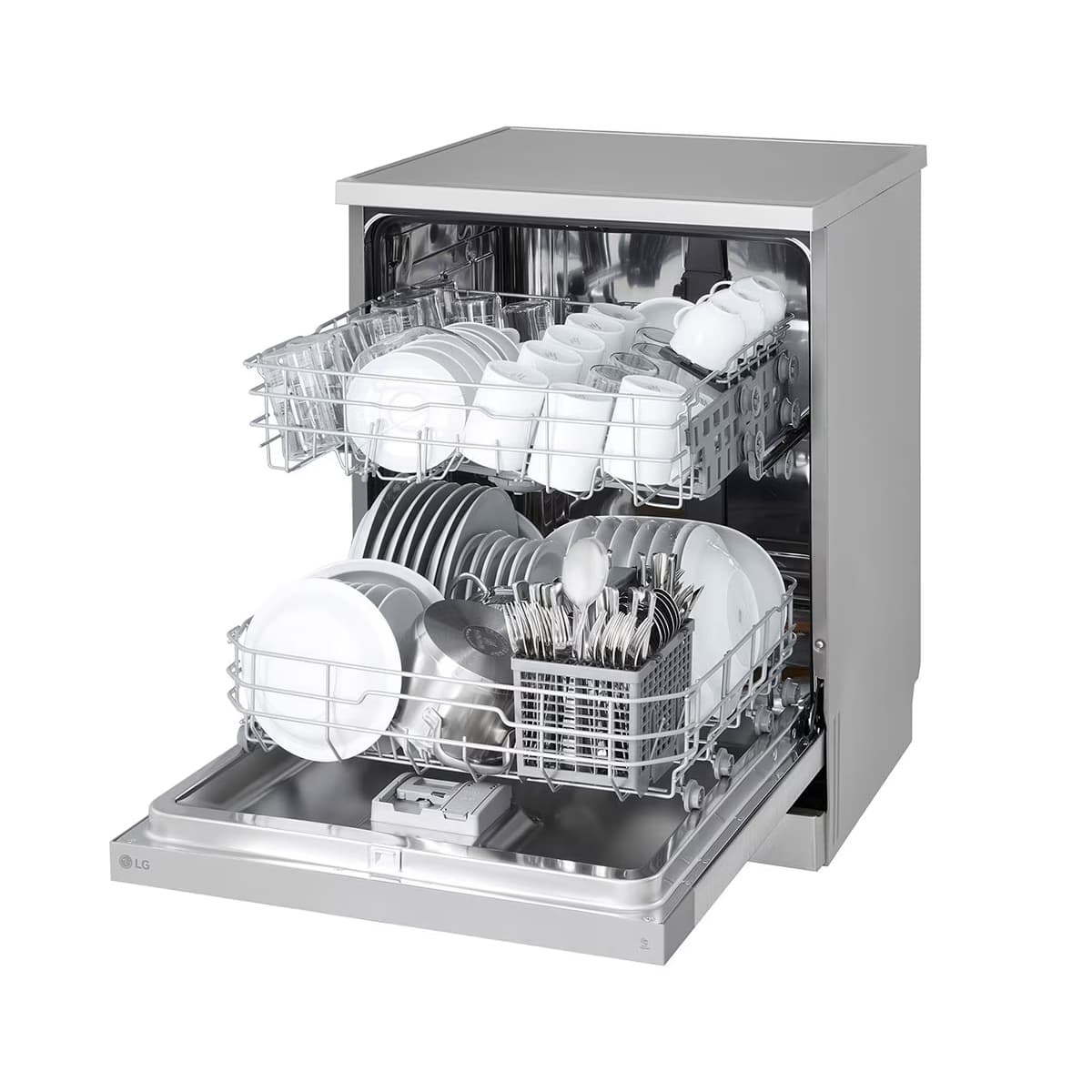 ظرفشویی الجی مدل DFC612FV با ظرفیت 14 نفره سری QuadWash